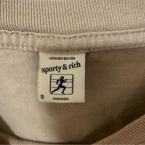 SPORTY & RICH TEE - Picture 5 of 5